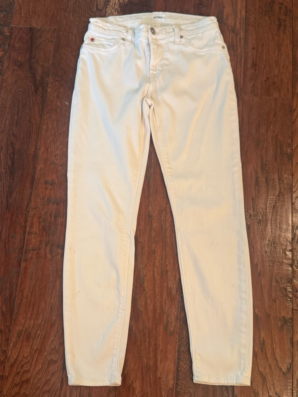 Hudson Jeans White Slim Straight Jeans